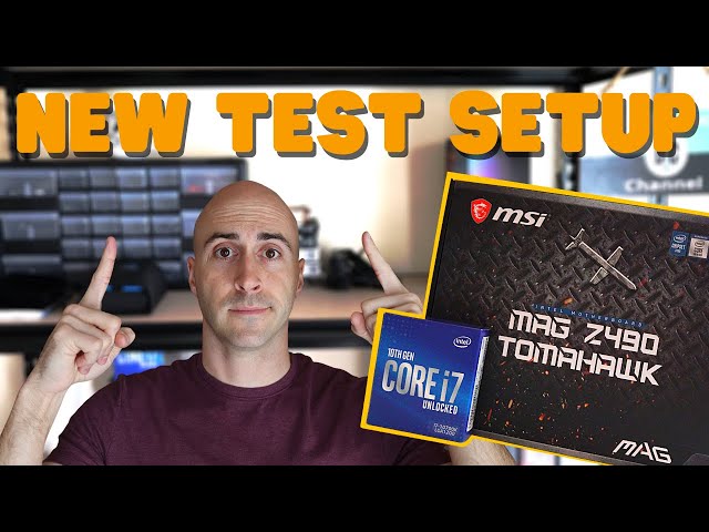 i7 10700k & Z490 Motherboard // New Test Setup - YouTube