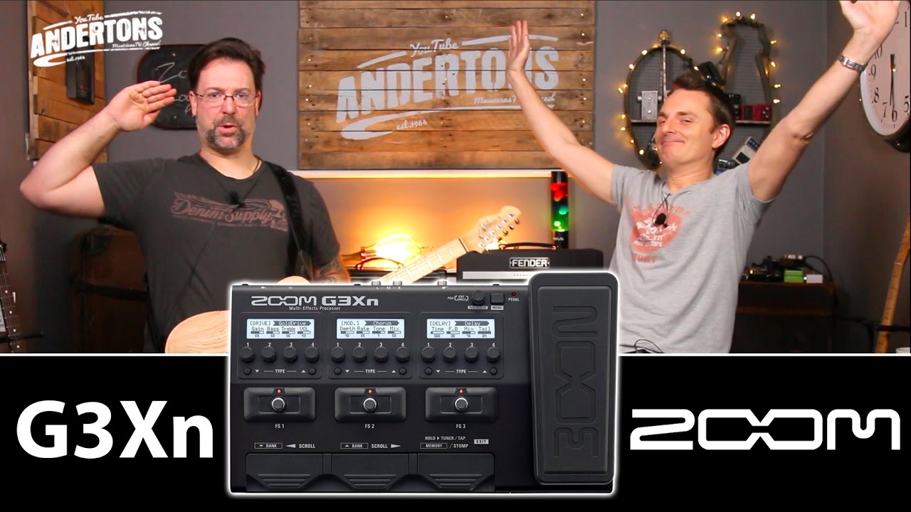 Zoom G3Xn Guitar FX Unit - Massive Sounds Mini Price! - YouTube