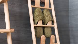 旭川家具 cosine コサイン リーフラック 国産クラフト 木製 スリッパ