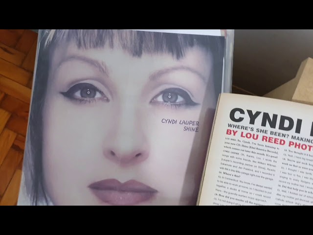 Cyndi Lauper - Shine (vinyl video) - YouTube