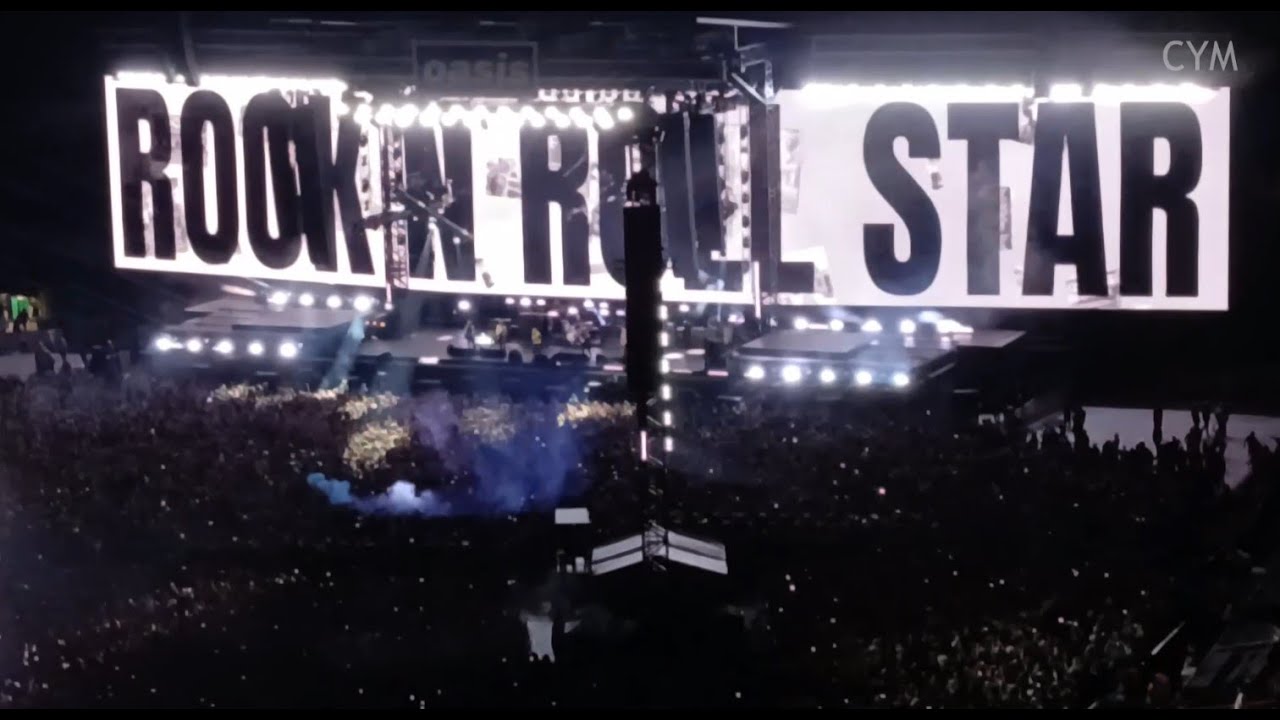 Oasis - Live Forever Rock'n'Roll Star - Wembley 26-7-2025 - YouTube