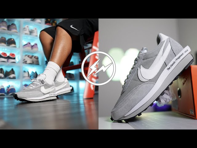 Sacai X Fragment LD Waffle 'Light Smoke Grey' Review & On Foot