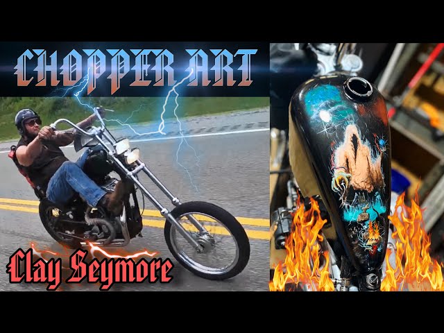 Survivor Chopper Tank Reimagined - Custom Paint, Mountain Ride