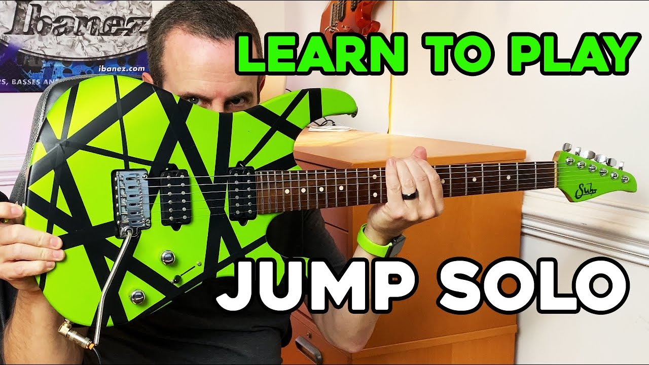 How to play Jump solo by Van Halen (guitar lesson w/tabs) - YouTube