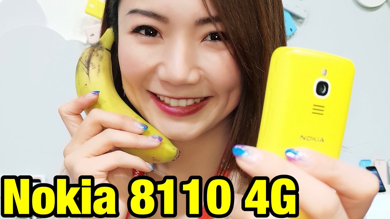 Nokia 8110 4G | 復刻したバナナフォン！（字幕あり） - YouTube