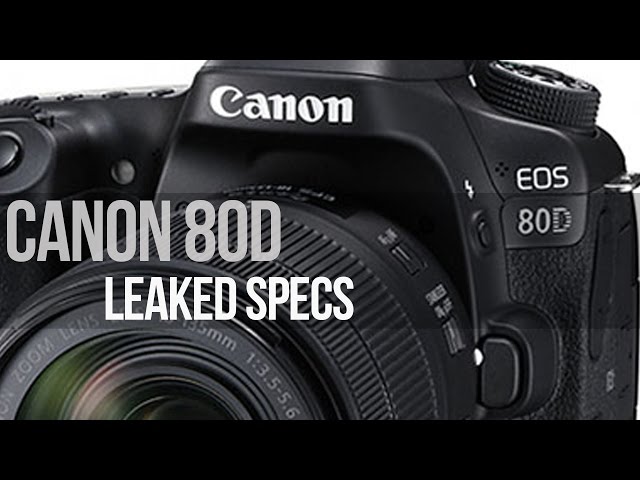 Canon 80D Leaked Specs (Full HD 60fps, 45AF Points, 16000 ISO
