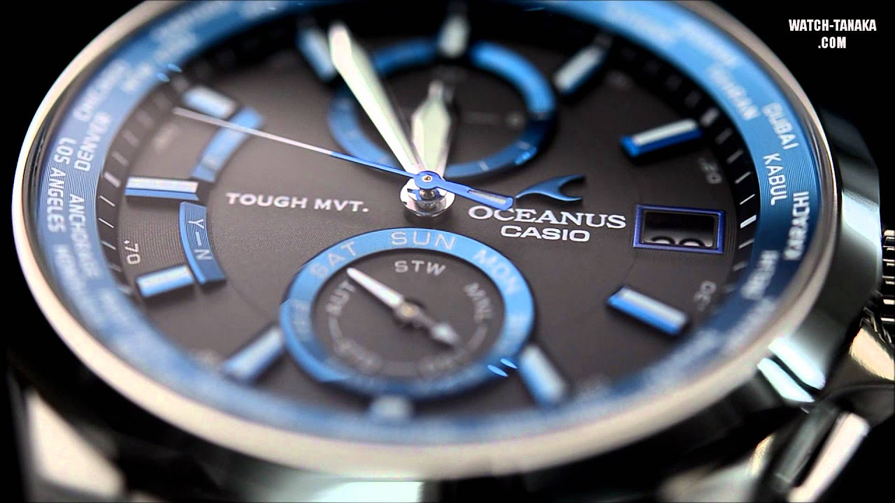 CASIO OCEANUS Manta OCW-S2000-1AJF オシアナス マンタ - YouTube
