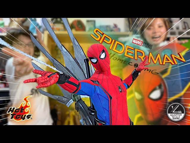 HOTTOYS】ド迫力1/4スケール スパイダーマン（HOME COMING版）をご紹介