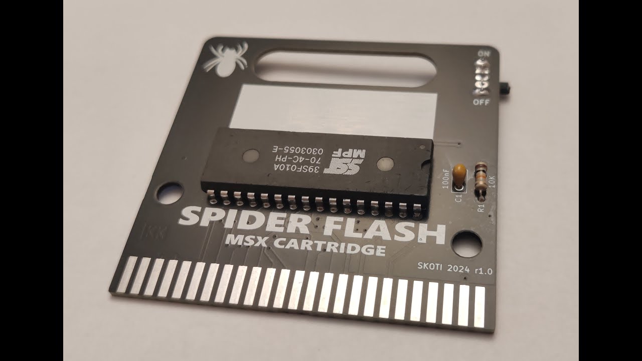 MSX Spider Flash Cartridge - Share Project - PCBWay