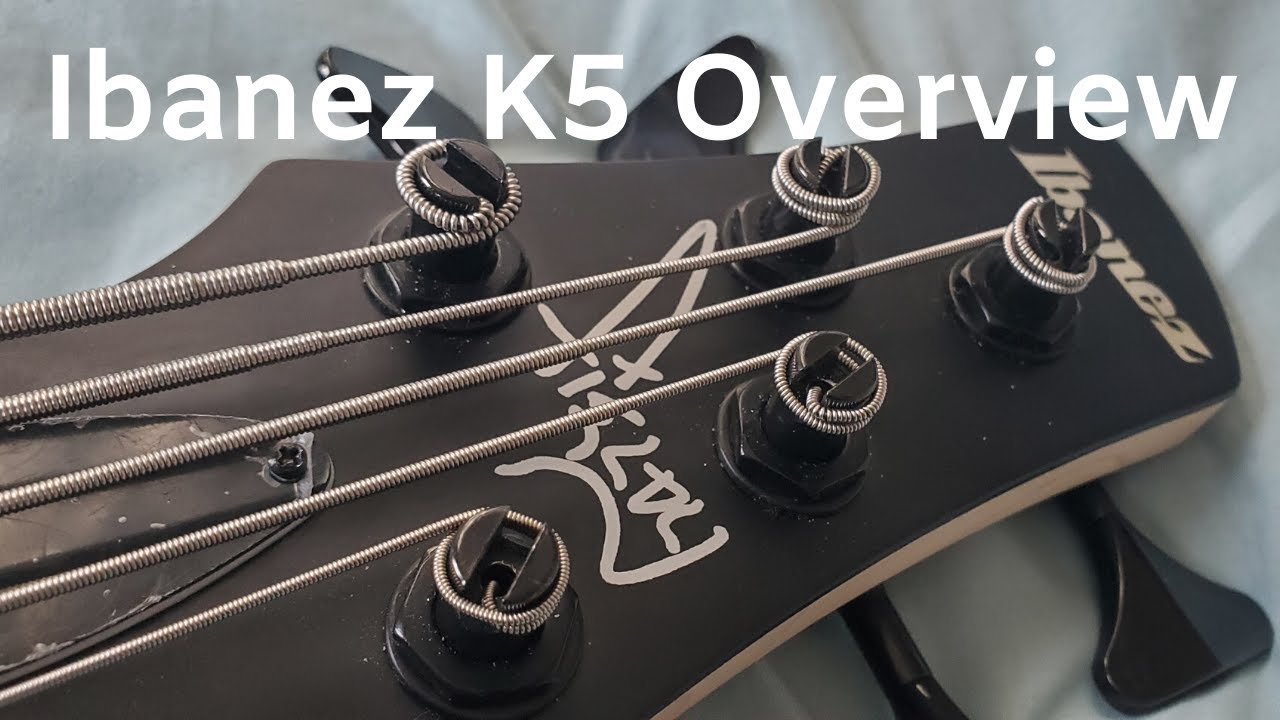 Ibanez K5 5 String Bass Overview/Demo - YouTube