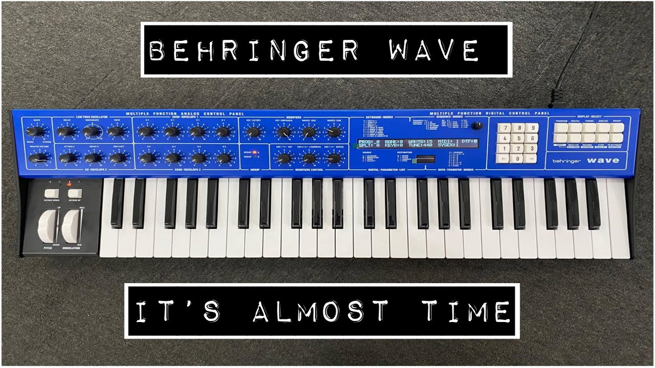 Behringer PPG Clone Almost Here ( Wave) - YouTube