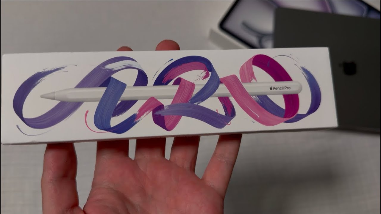 Apple Pencil Pro unboxing - How to use Apple Pencil Pro. #apple
