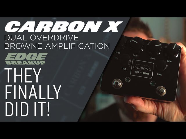 Browne Carbon X — Dual Bluesbreaker Overdrive - YouTube