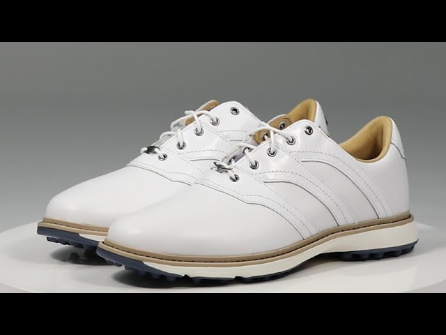 adidas MC Z-Traxion Golf Shoes (White/White/Preloved Ink) - YouTube