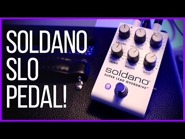 Soldano SLO Pedal - Super Lead Overdrive Demo - YouTube