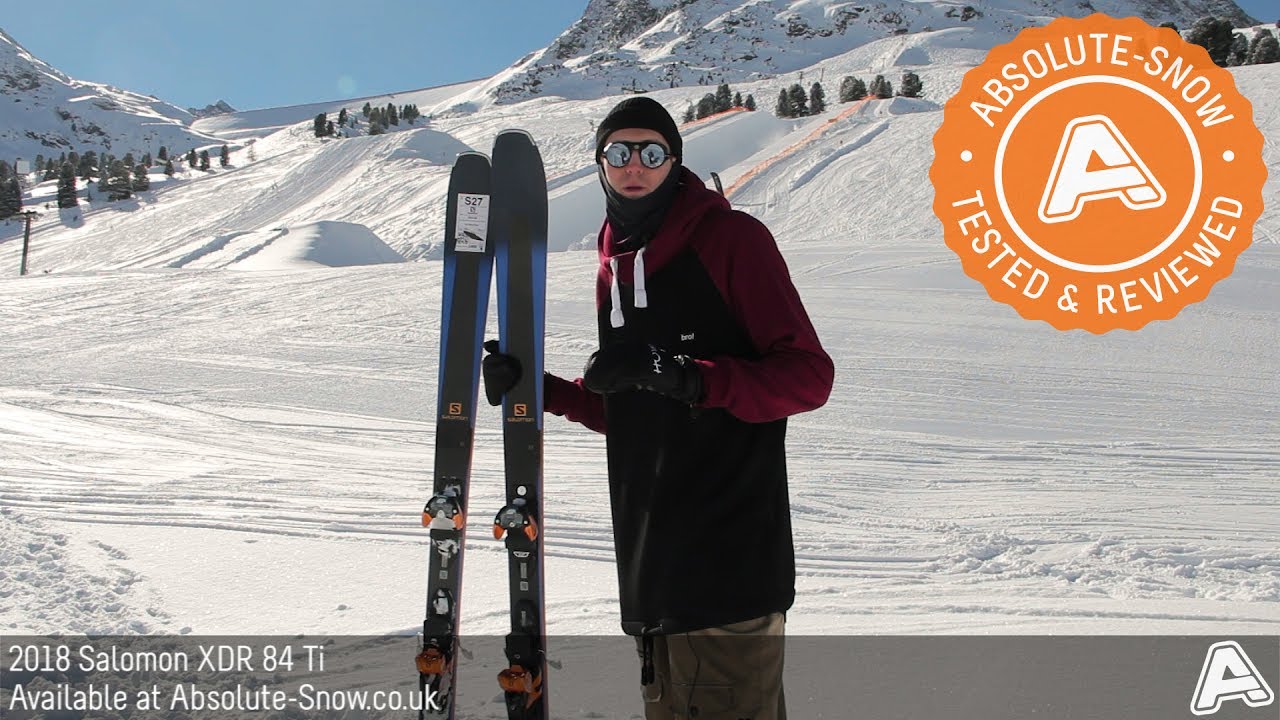 2017 / 2018 | Salomon XDR 84 Ti Skis | Video Review - YouTube