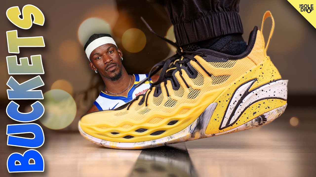 Is Jimmy Butler's NEW HOOP SHOE Any GOOD?! Li-Ning Jimmy Buckets