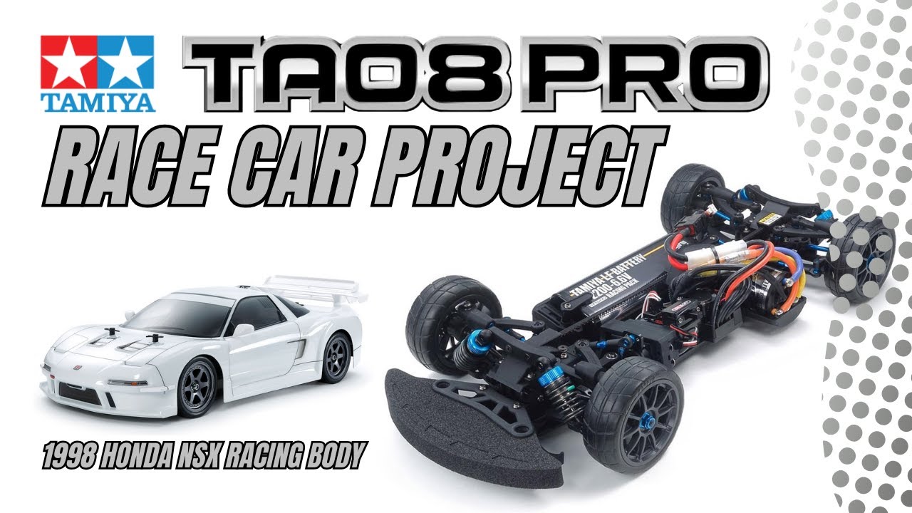 Tamiya TA08 Pro Chassis Kit Project Intro 58693 #tamiyarc #rccars