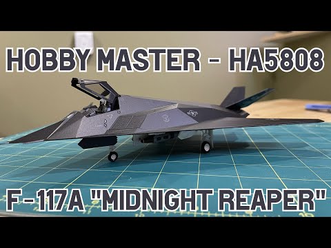 Unboxing of Hobby Master 1:72 Diecast HA5808 Lockheed F-117A