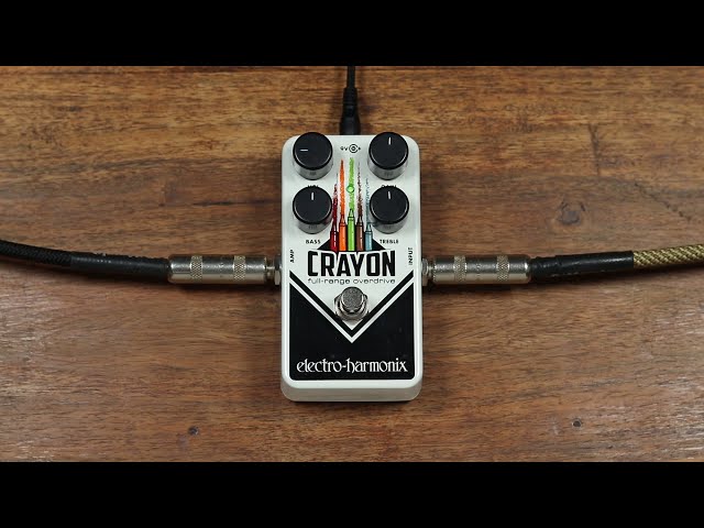 Electro-Harmonix Crayon Full-Range Overdrive - YouTube