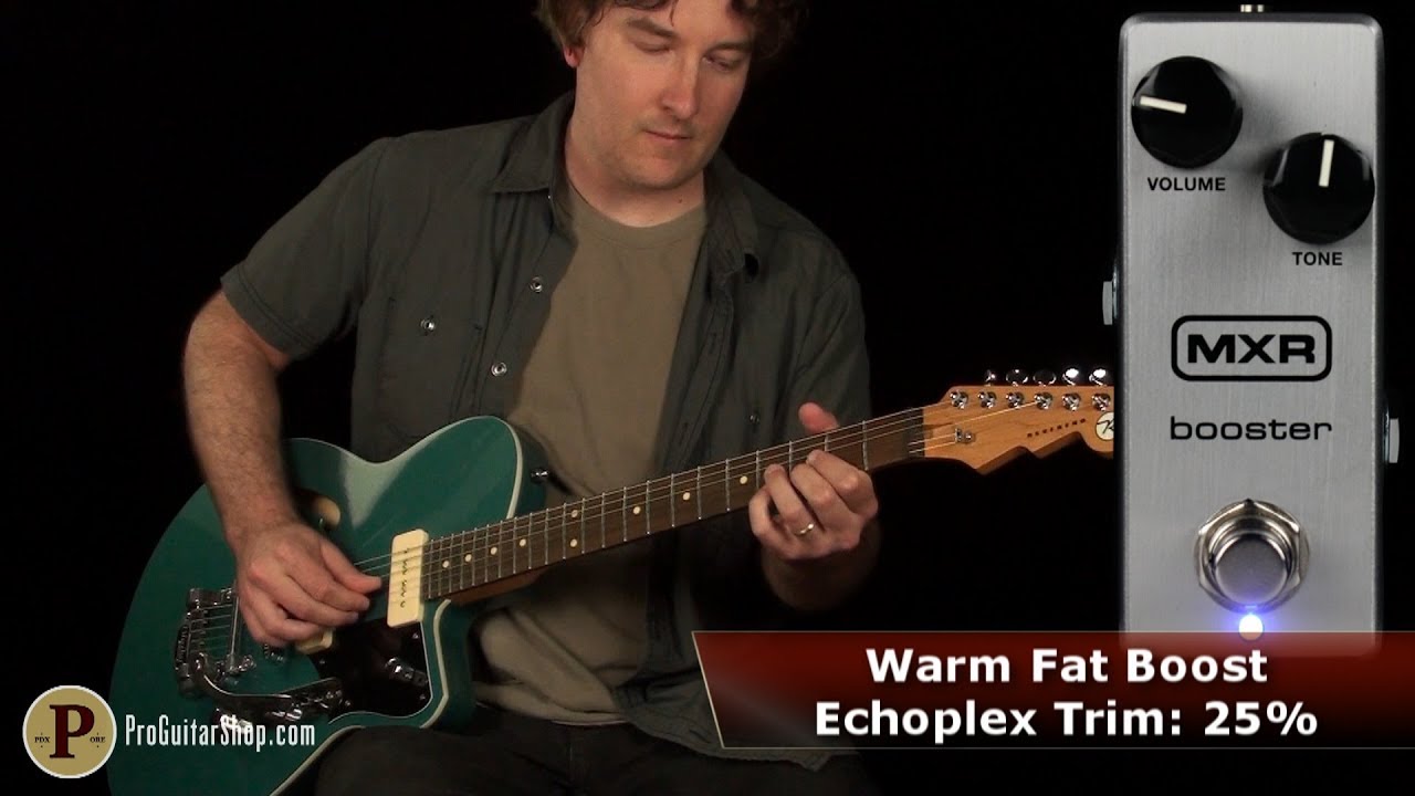 MXR Booster Mini - YouTube