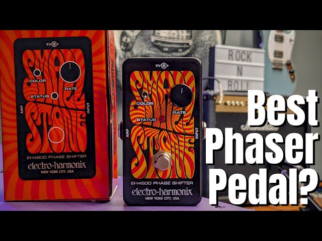 Electro Harmonix Small Stone Phase Shifter Pedal Review - YouTube