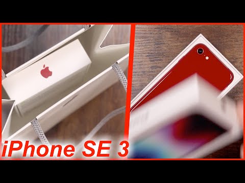 iPhone SE 2022 Product Red Unboxing - iPhone SE 3 First Look - YouTube