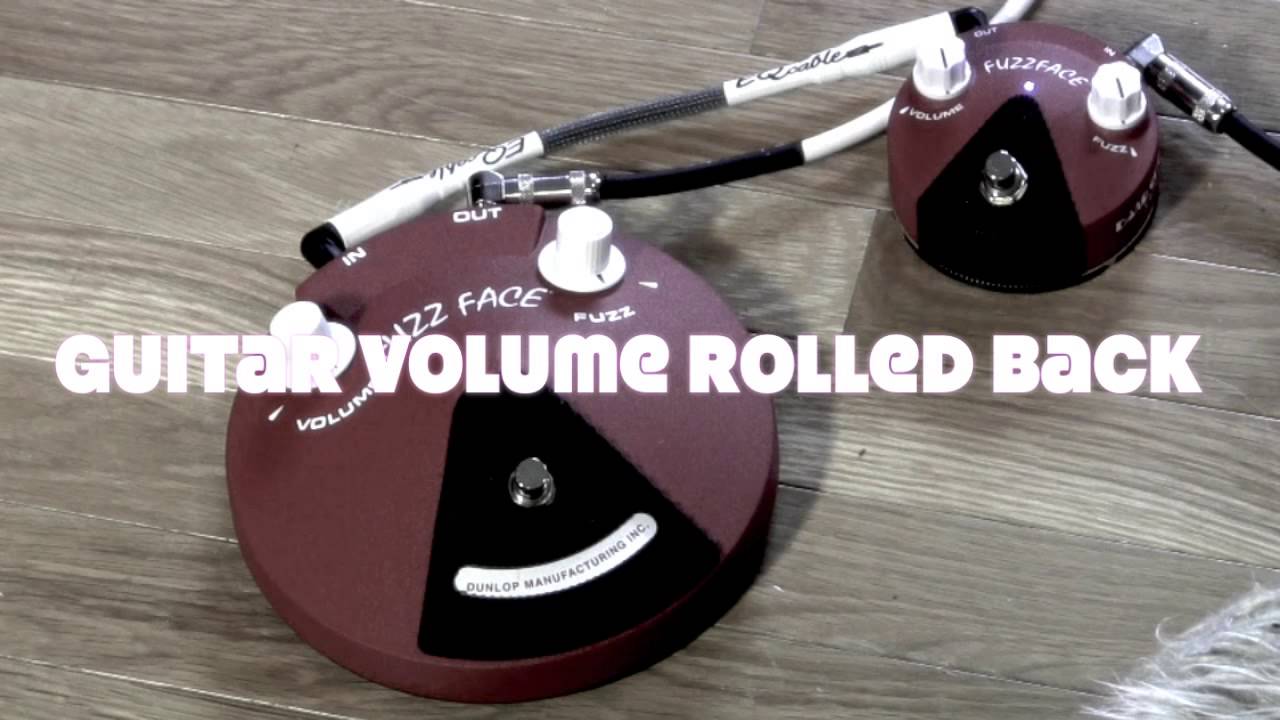 Dunlop Band of Gypsys Jimi Hendrix Fuzz large vs mini comparison