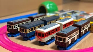 プラレール単品紹介】開封！ 江ノ電300形チョコ電 - YouTube