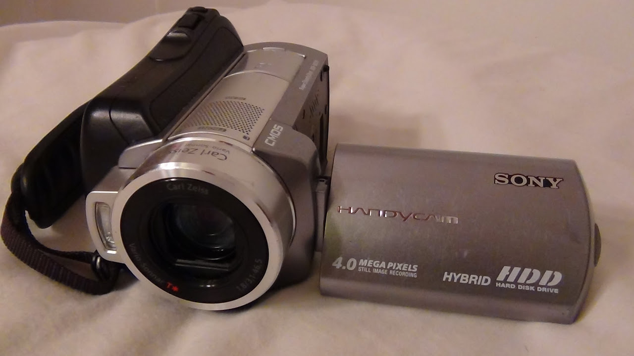 2008 Sony Handycam DCR SR220 Review And Test - YouTube