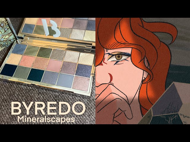 BYREDO新作コスメ ミネラルスケープ アイシャドウ パレット