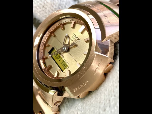 G-SHOCK【AWM-500GD-4AJF】ジーショック - YouTube