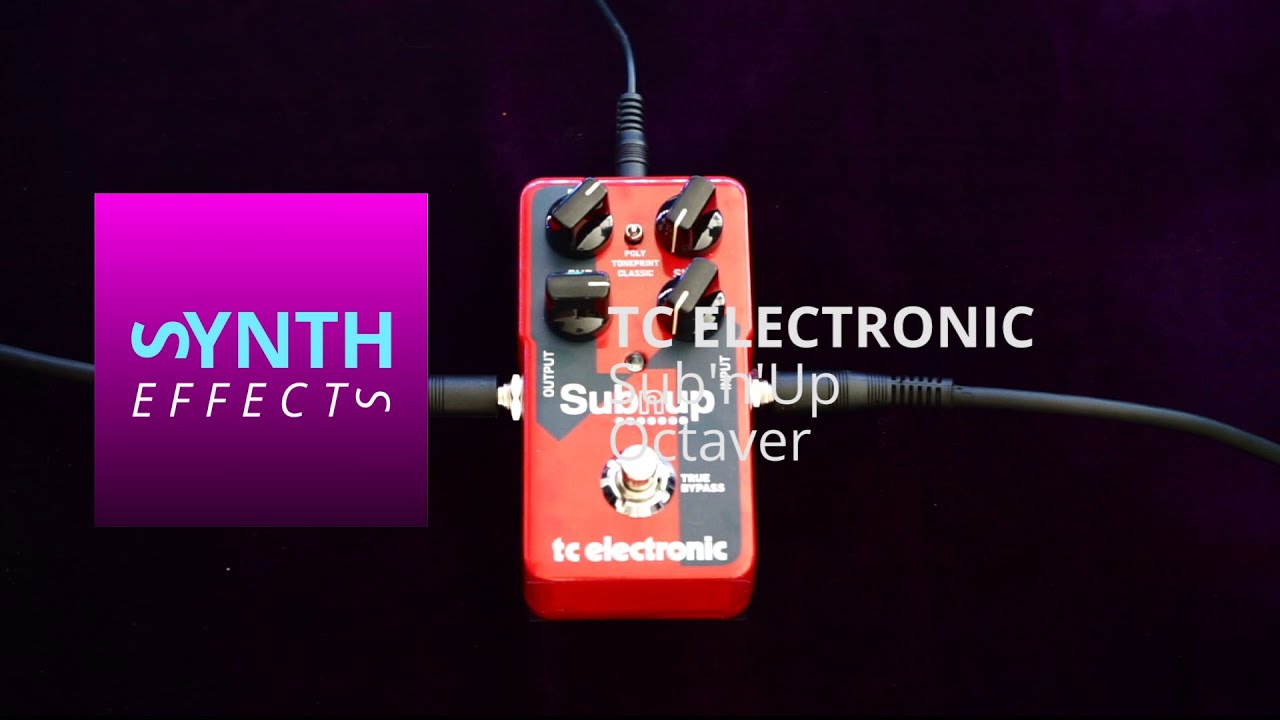 Turn a synthesizer to organ easy - Sub'n'up octaver demo - YouTube