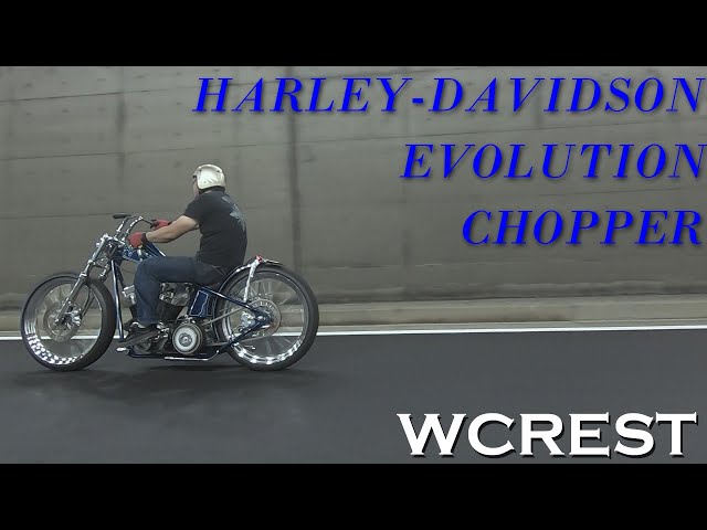 ハーレーダビッドソン EVOリジッドチョッパー】WCREST / H-D EVOLUTION