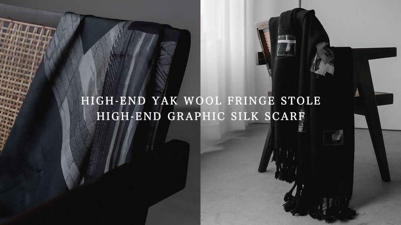 2026.01.09 Fri. Release | HIGH-END YAK WOOL FRINGE STOLE & GRAPHIC