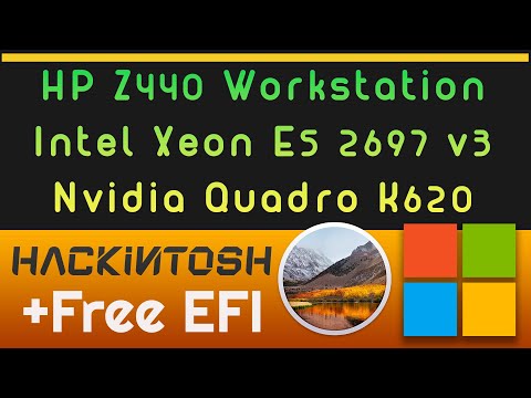 Hackintosh HP Z440 Workstation - Xeon E5 2697 v3 - NVIDIA Quadro