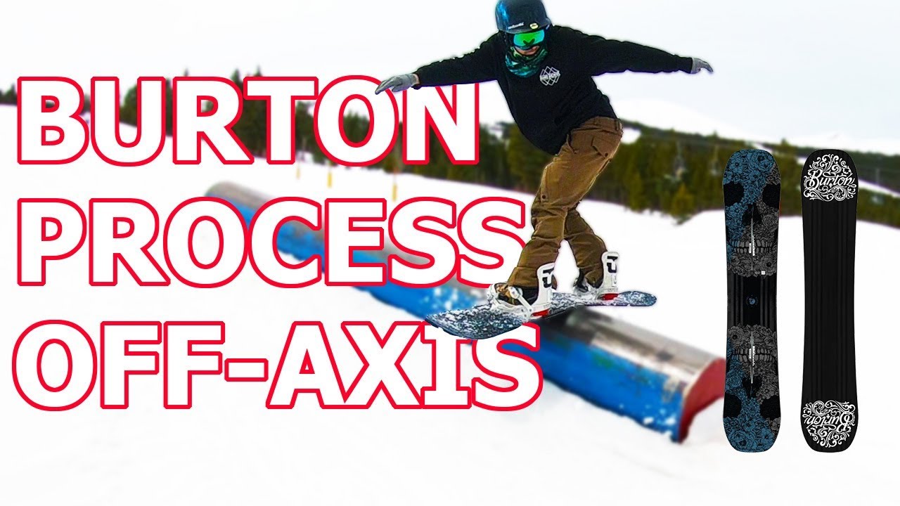 Burton Process Off-Axis Snowboard Review - YouTube