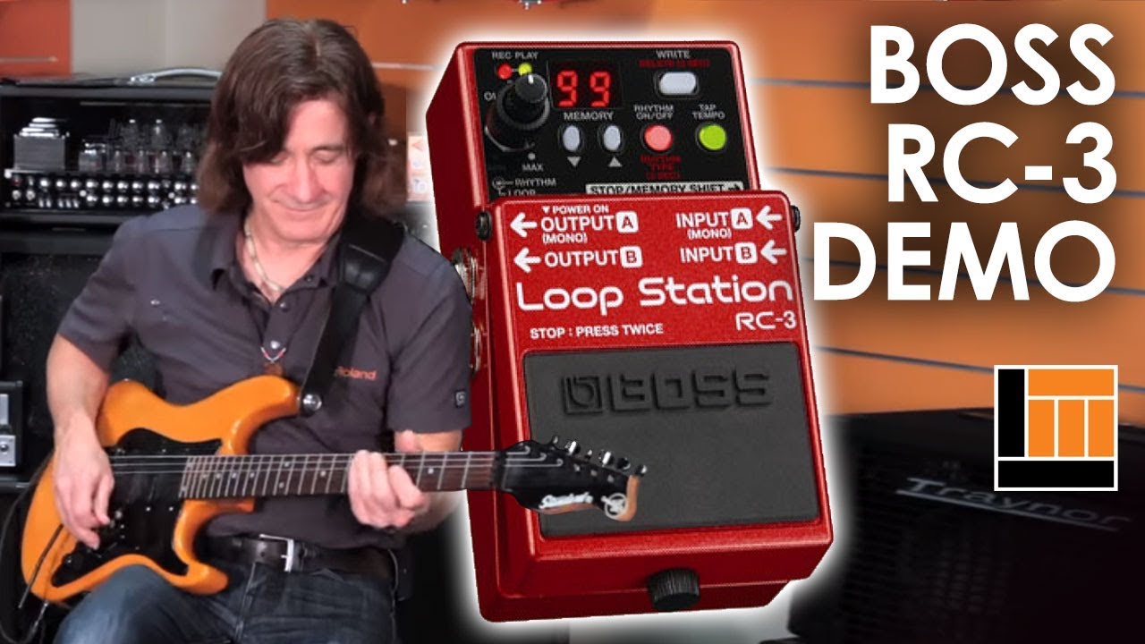 BOSS RC-3 Loop Station [Product Demo] - YouTube