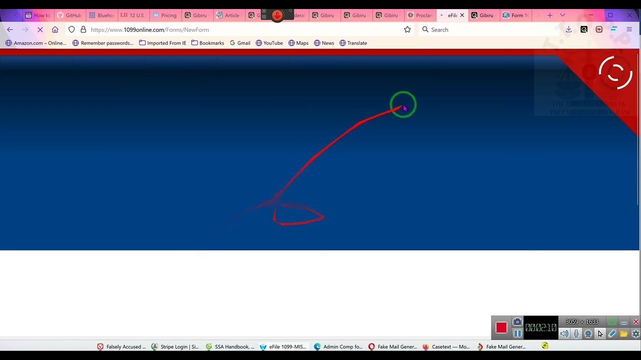 SUCCESSFULLY COMPLETING a 1099 A and C- The description! - YouTube