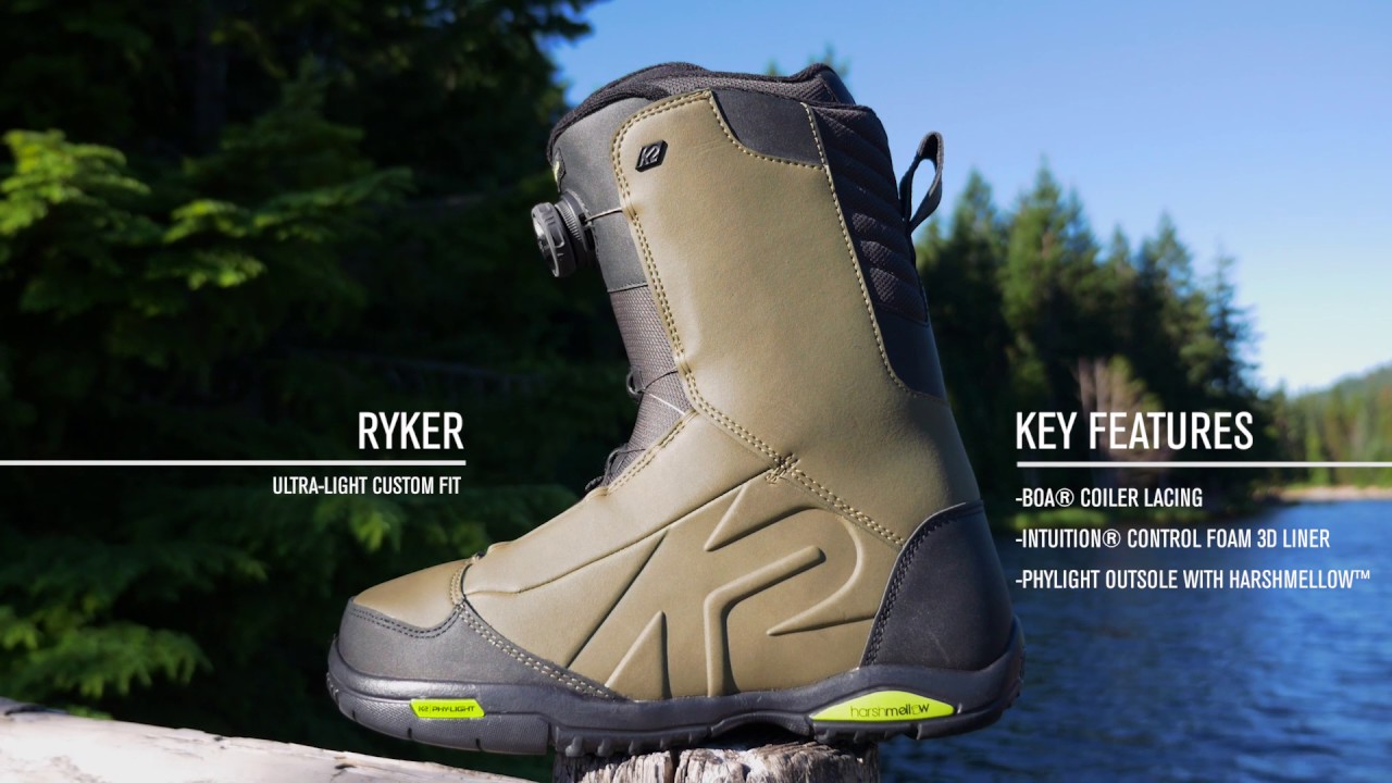 K2 RYKER—2018 Snowboard Boots - YouTube