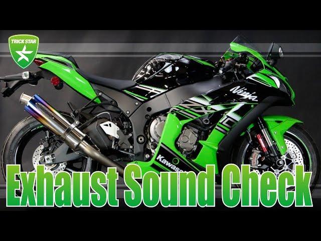 KAWASAKI ZX-10R トリックスター製レーシングスリップオン サウンド