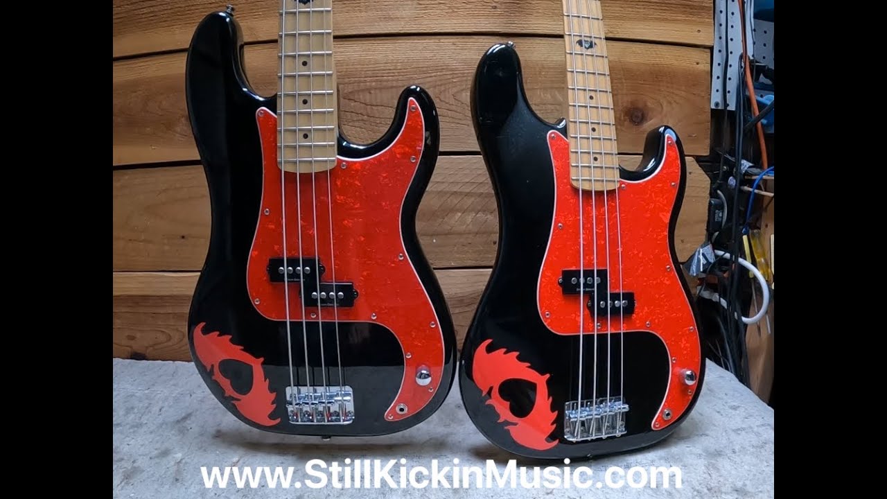 Fender Squier Pete Wentz Precision Bass for Sale! Demo Fall Out