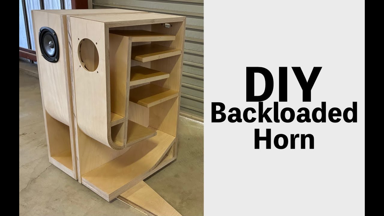 Homemade Speakers] I built a ducted back-loaded horn, the Three
