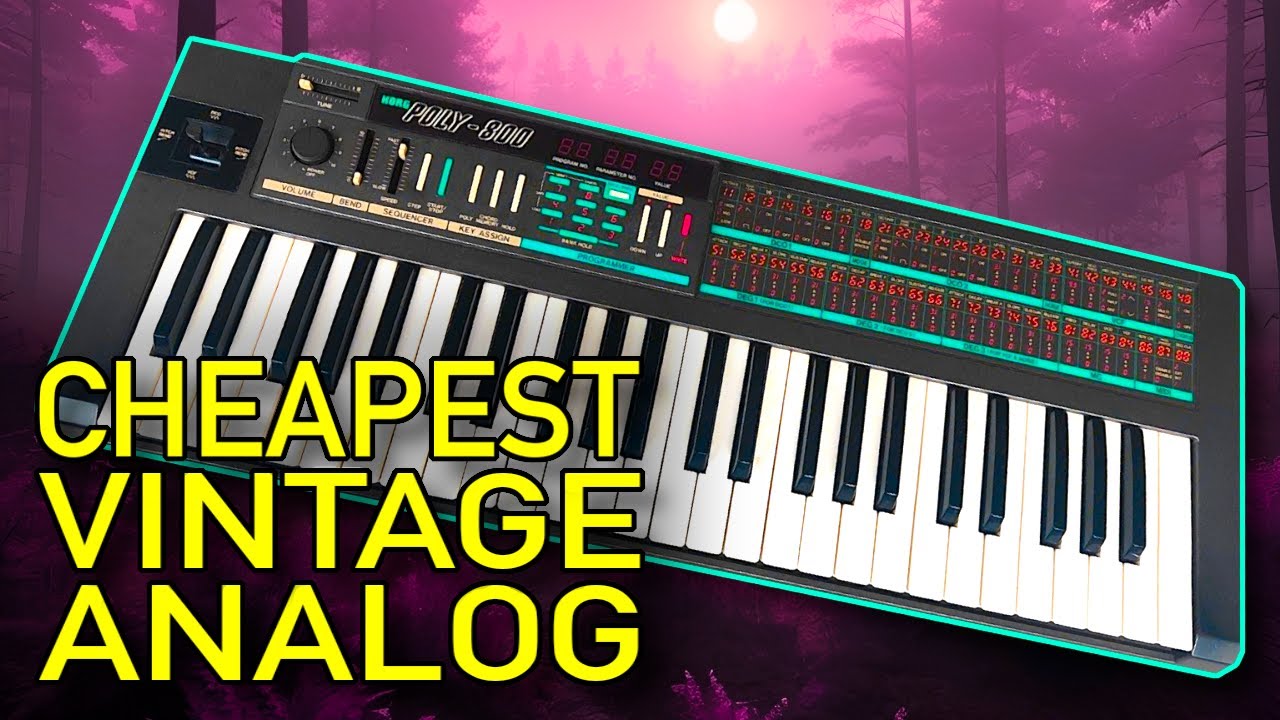 $309 💸 Vintage Analog Synthesizer Shouldn't Sound This Good