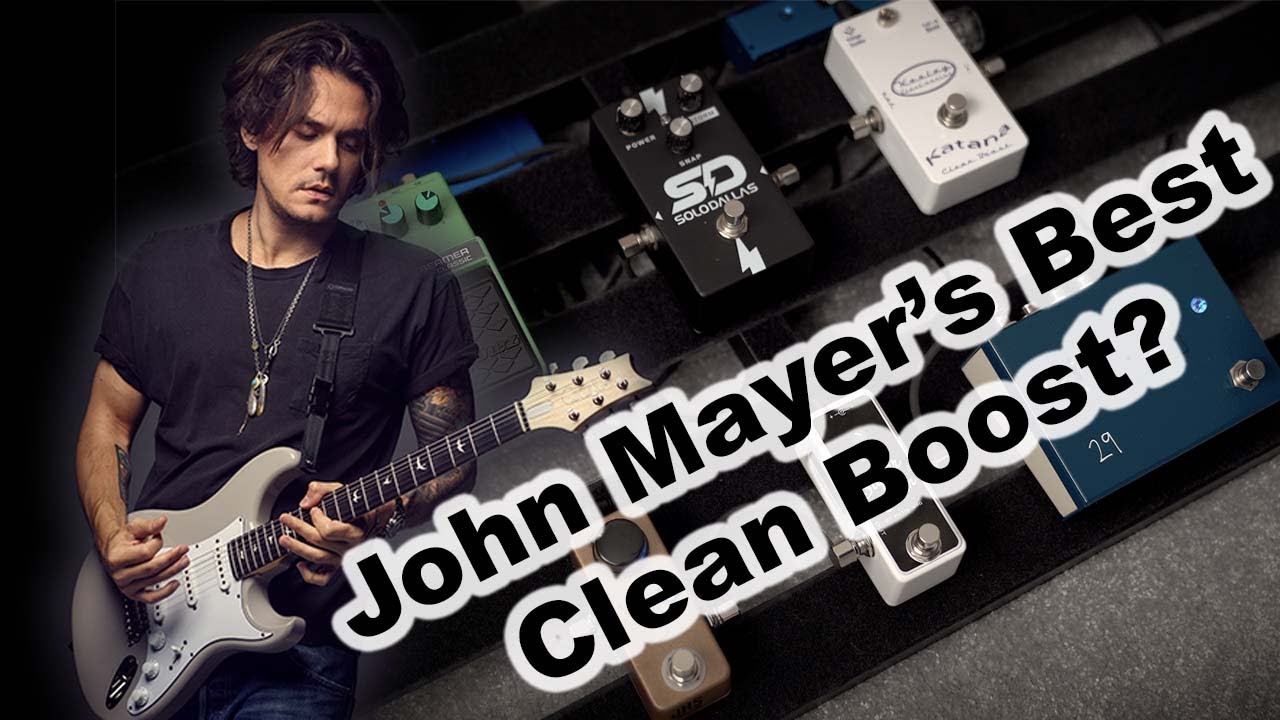 John Mayer's Clean Boosts! Comparing Keeley, JHS, Xotic and