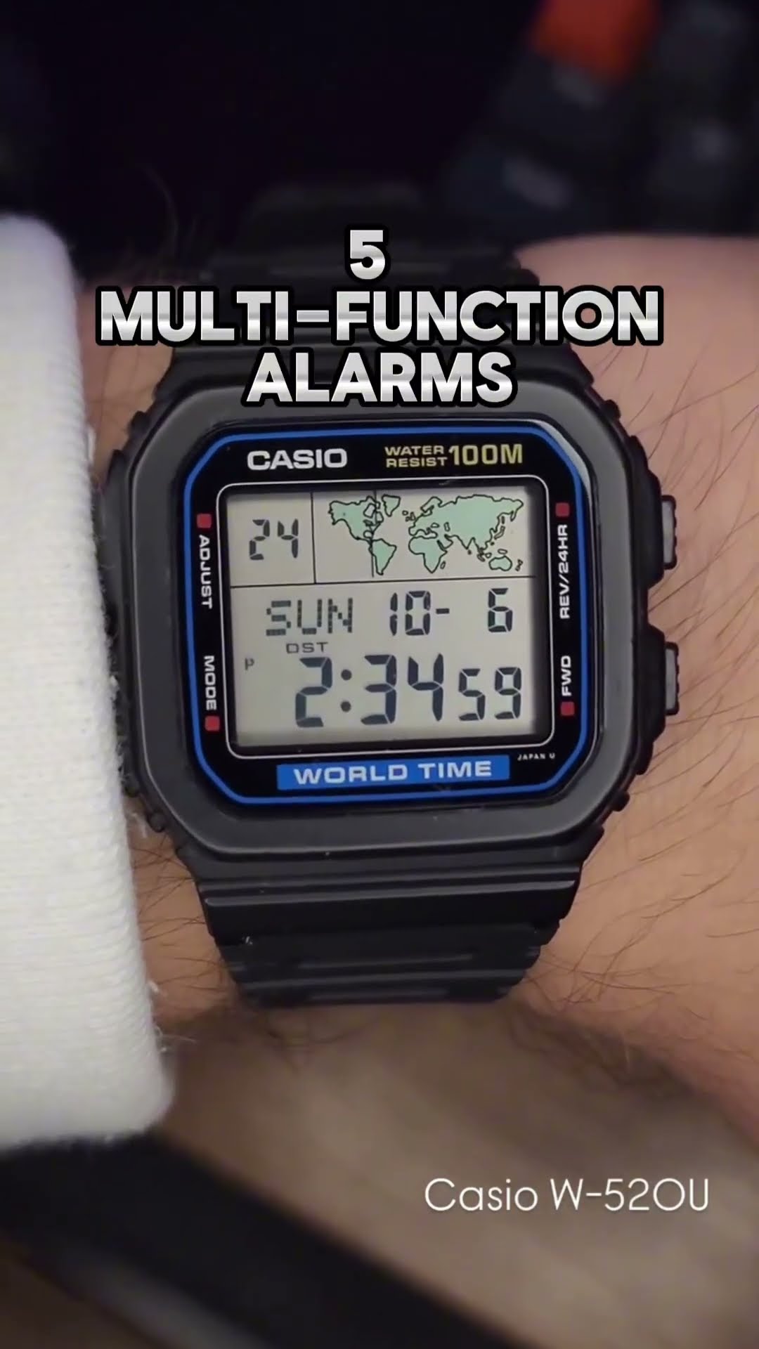 Very rare CASIO W-520U! #casio #watch casiowatch #rarewatch