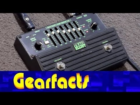 Trace Elliott Bass EQ pedal with shape control, demo and review