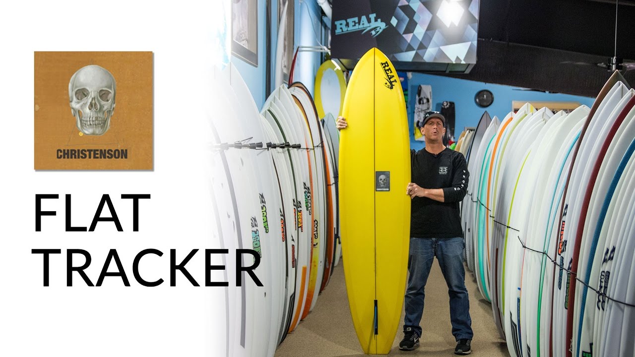 Christenson Flat Tracker Surfboard Review - YouTube