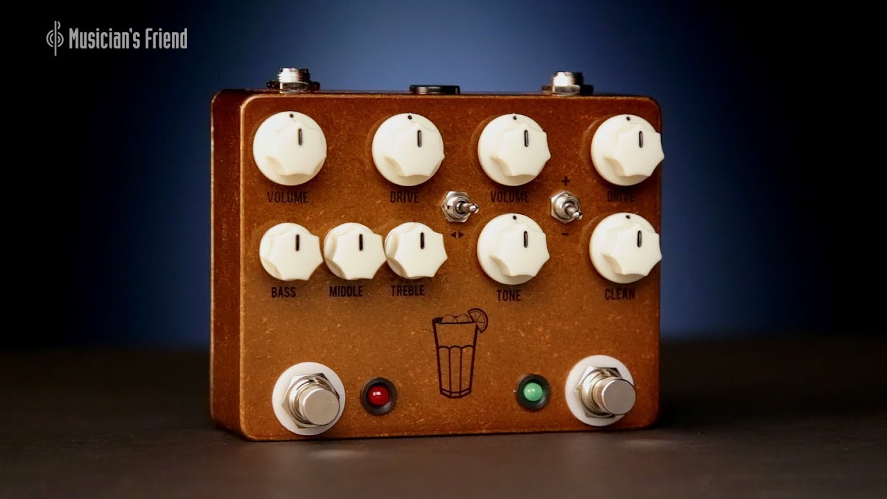 JHS Pedals Sweet Tea V3 Overdrive/Distortion Effects Pedal - YouTube