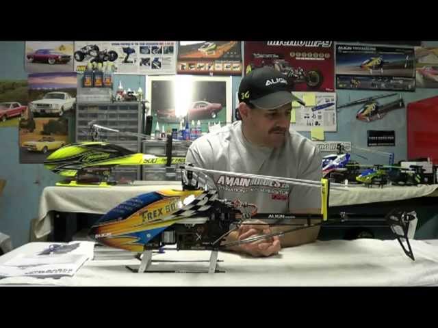 Align Trex 500 Pro dfc review - YouTube